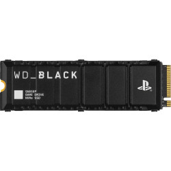 WD. BLACK™ SN850P NVMe™ SSD mit Heatsink für PS5®-Konsolen, 8 TB, Gaming SSD, Solid State Drive, Schwarz