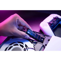 WD. BLACK™ SN850P NVMe™ SSD mit Heatsink für PS5®-Konsolen, 8 TB, Gaming SSD, Solid State Drive, Schwarz