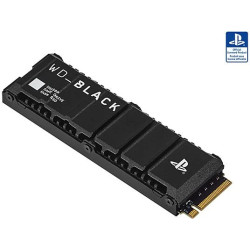WD_BLACK SN850P NVMe™ mit Heatsink für PS5 Konsolen™, 2 TB, Gaming SSD, Schwarz